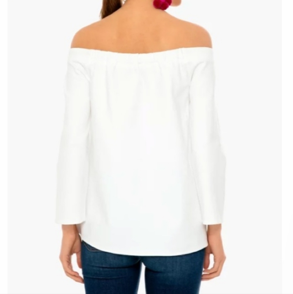 Tuckernuck Off The Shoulder Miranda Top White - Picture 3 of 11